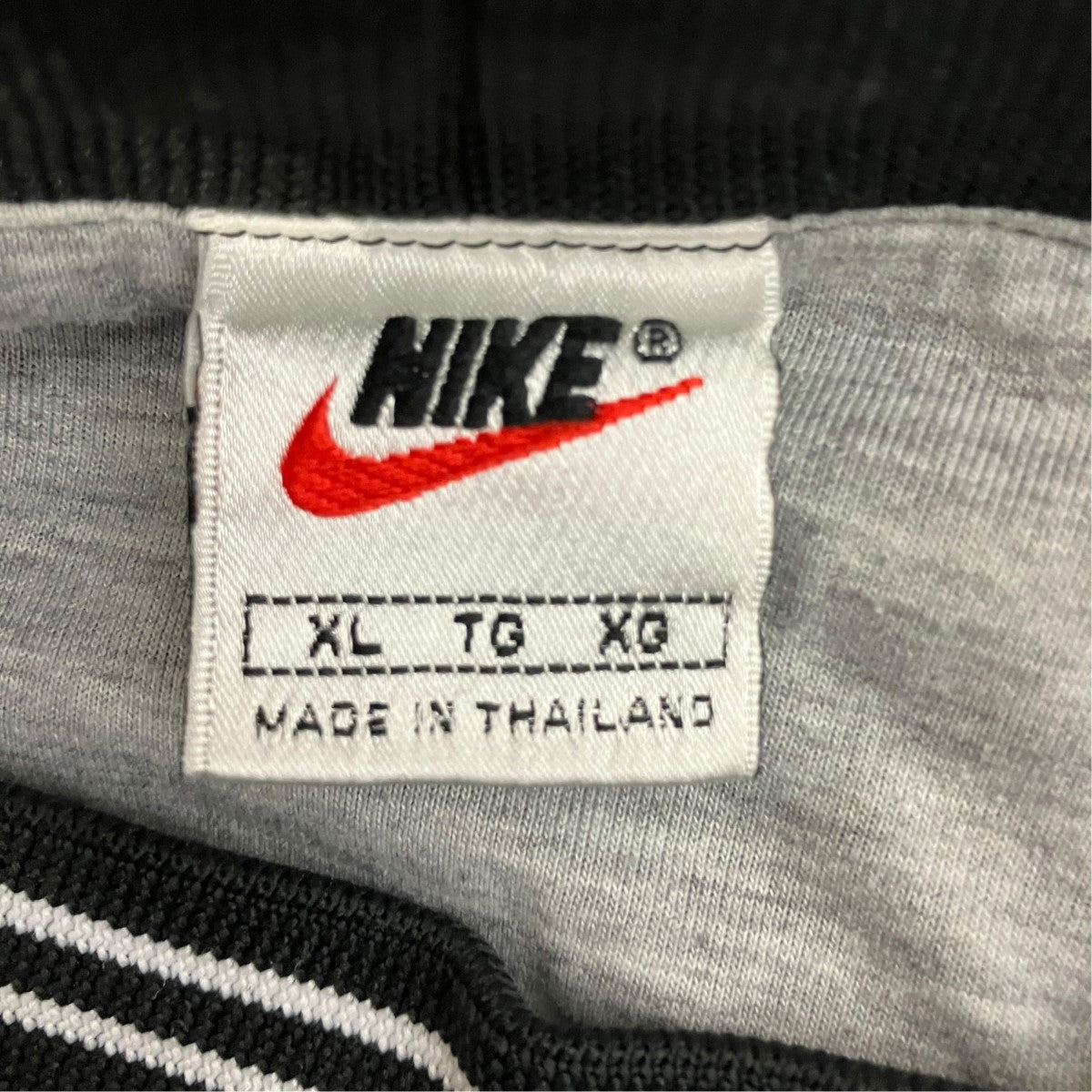 NIKE(ナイキ) 90sロゴ刺しゅうプルオーバー ブラック サイズ XL