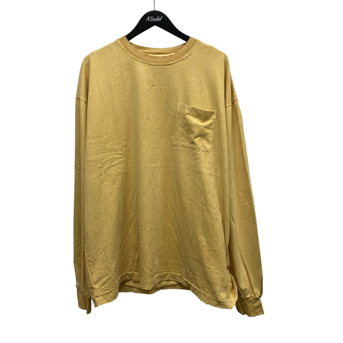 25SSdamage l s teeダメージ加工ロングスリーブTシャツ13-SS-025