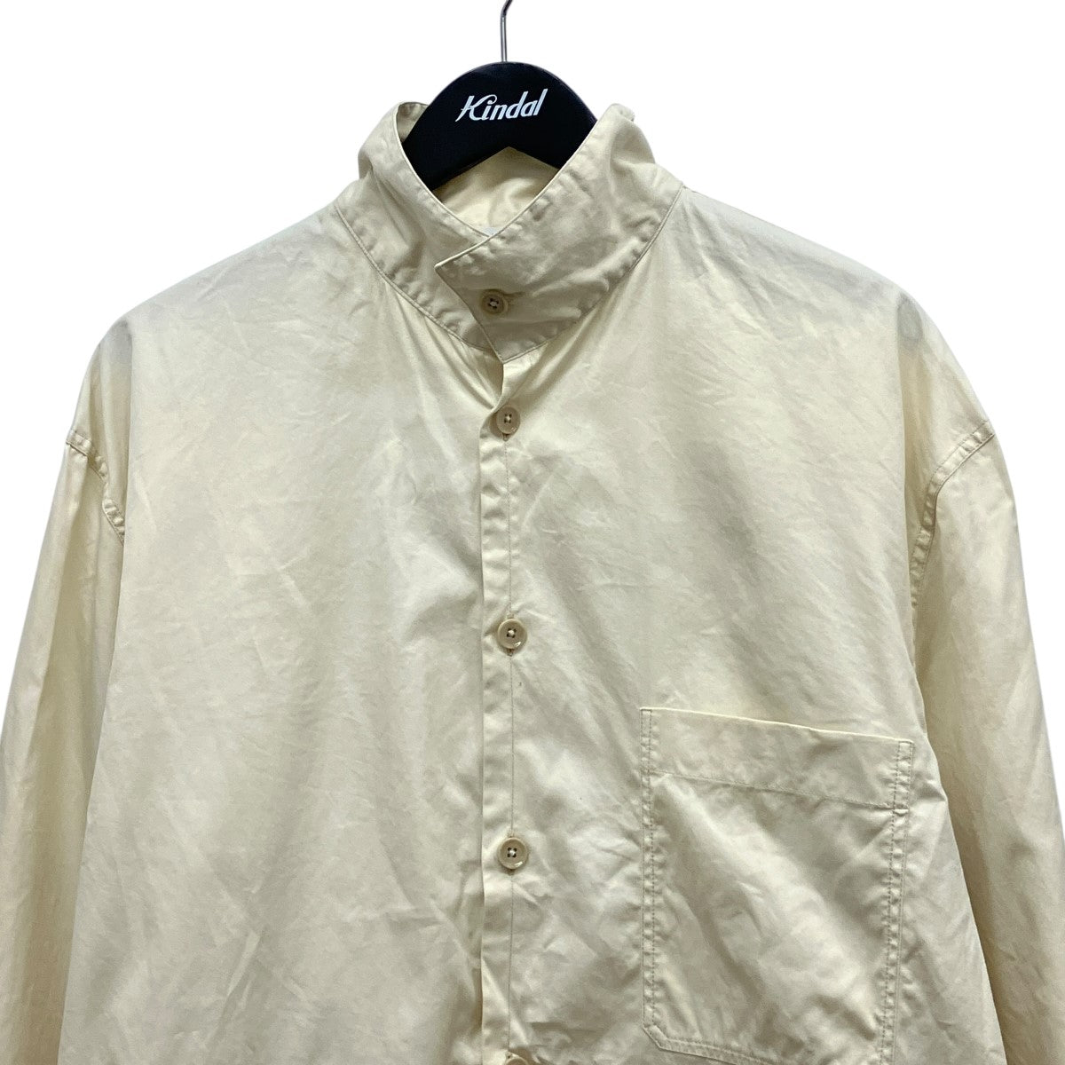 STAND COLLAR L S SHIRTスタンドカラーシャツSH1027 LF824