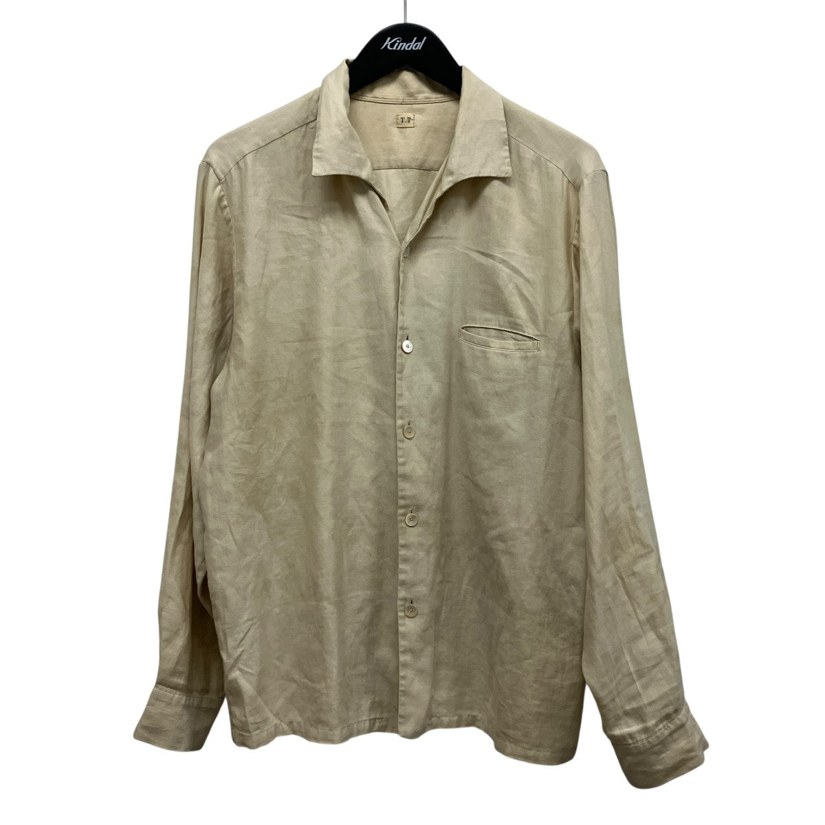 50s Italian Collar Shirt Stain Printシミプリントイタリアンカラーシャツ108