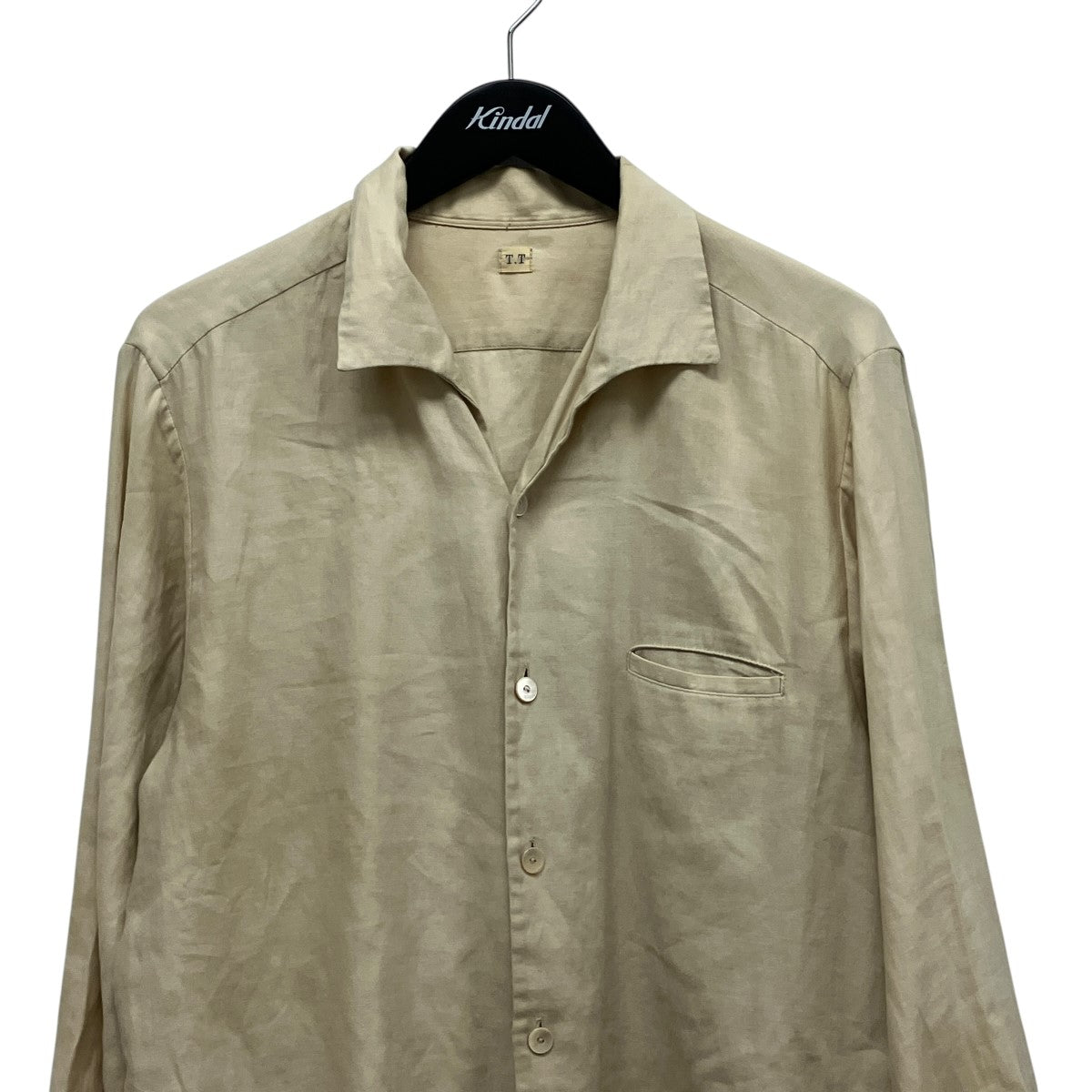 50s Italian Collar Shirt Stain Printシミプリントイタリアンカラーシャツ108