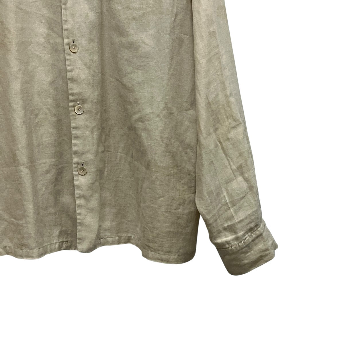 50s Italian Collar Shirt Stain Printシミプリントイタリアンカラーシャツ108