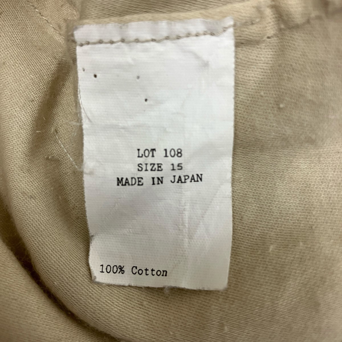 50s Italian Collar Shirt Stain Printシミプリントイタリアンカラーシャツ108