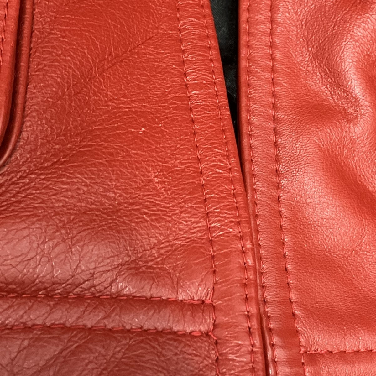 14AWHooded Leather Parkaレザーフーデッドパーカー