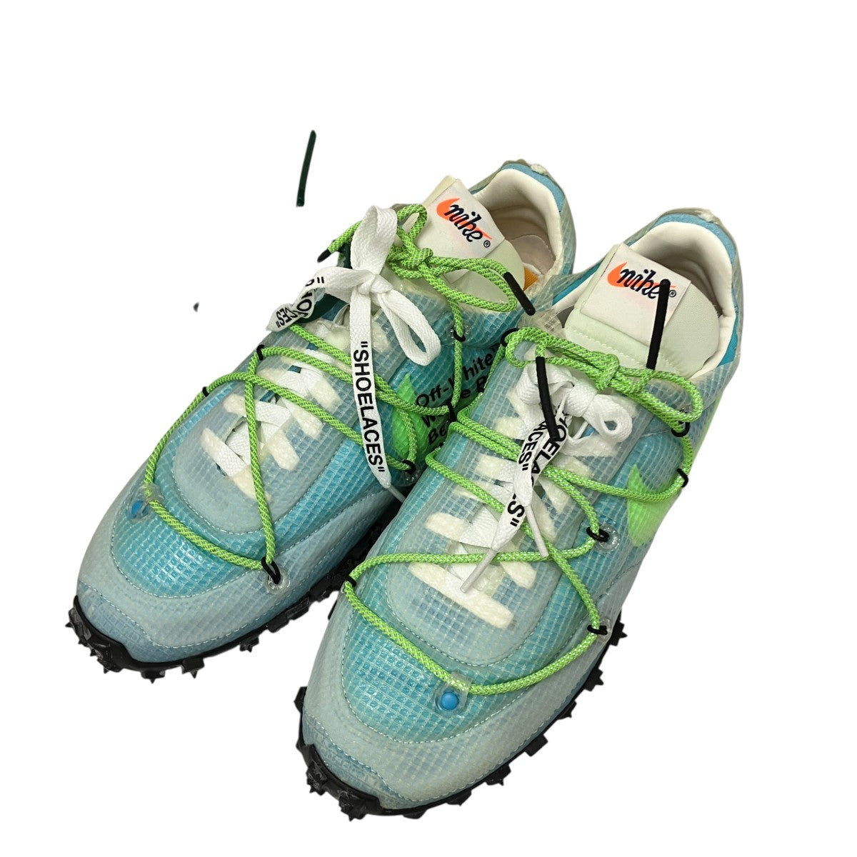 OFFWHITE×NIKE WAFFLE RACERワッフル レーサースニーカーCD8180-400