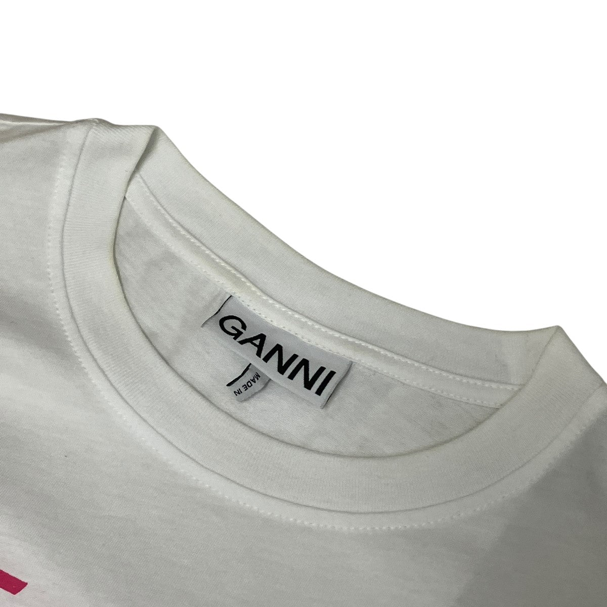 Light Jersey Cat TV Long Sleeve T-shirtプリント長袖TシャツT3534-UL36
