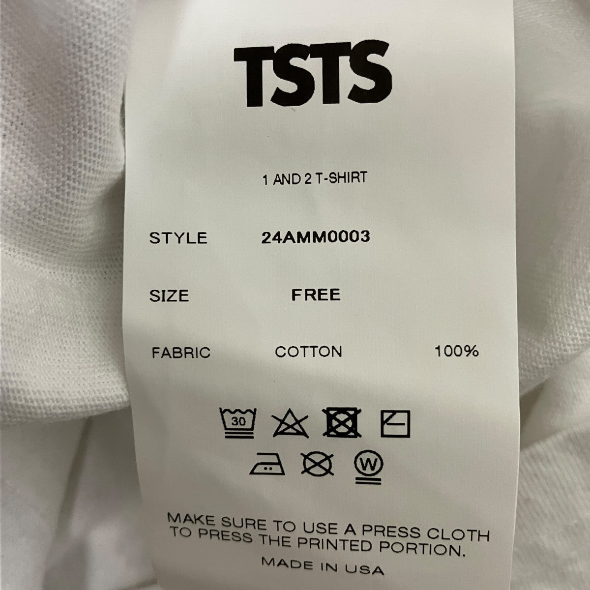 プリントTシャツ24AMM0003