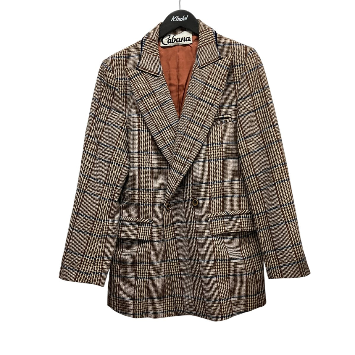 ウールチェックジャケット18AW-JK02-L