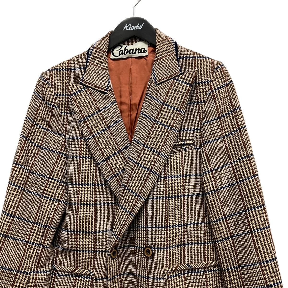 ウールチェックジャケット18AW-JK02-L