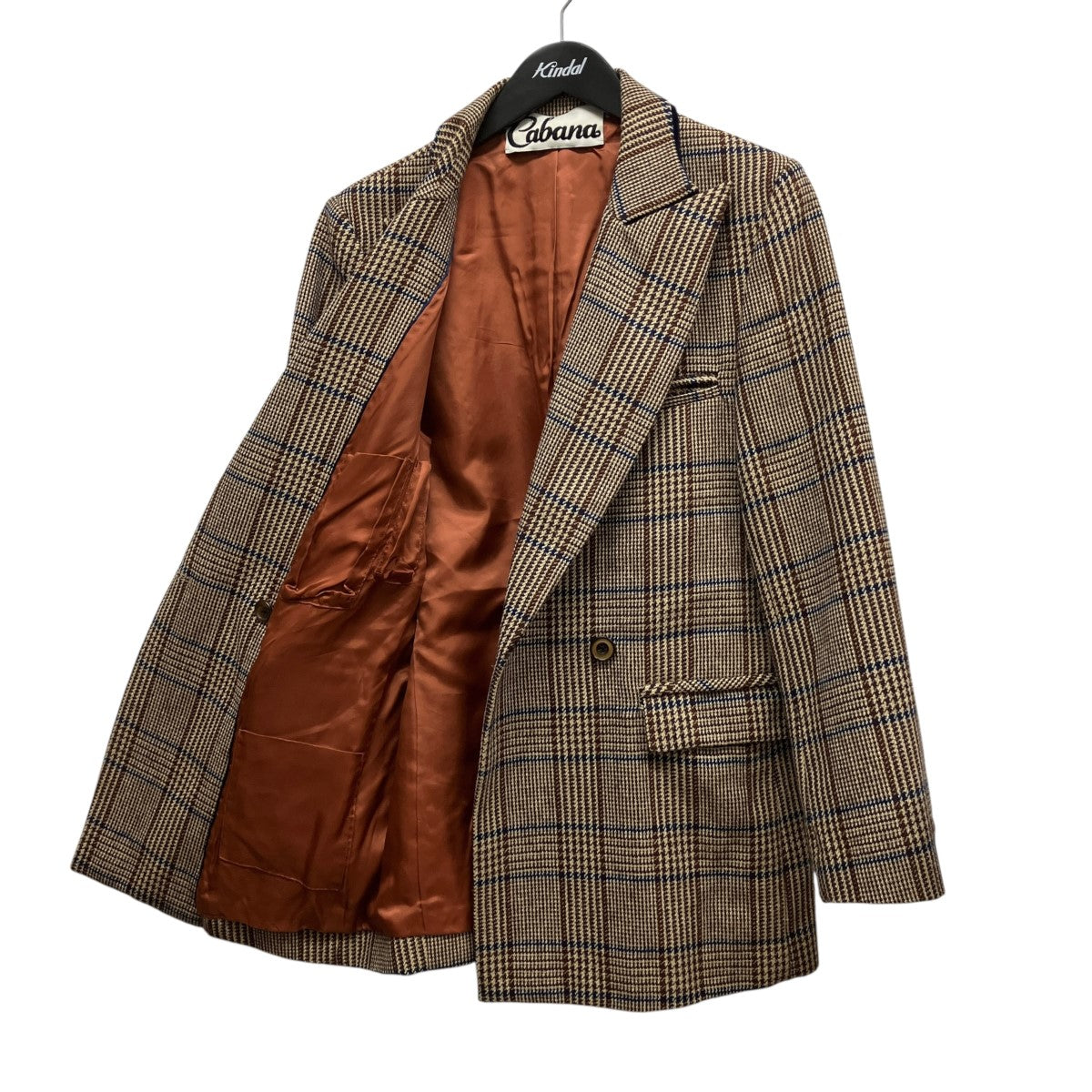 ウールチェックジャケット18AW-JK02-L