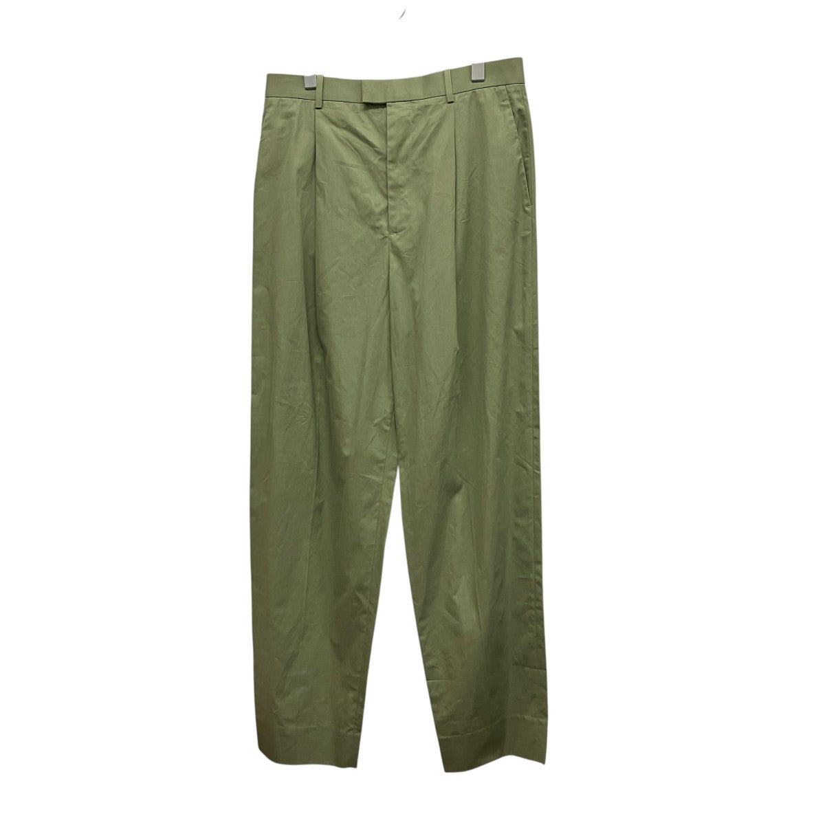 Straight Leg Twill Trousers ’Flint’タックツイルトラウザーパンツ749976 V4CS0