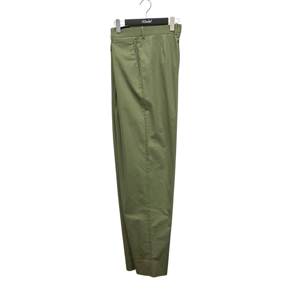 Straight Leg Twill Trousers ’Flint’タックツイルトラウザーパンツ749976 V4CS0