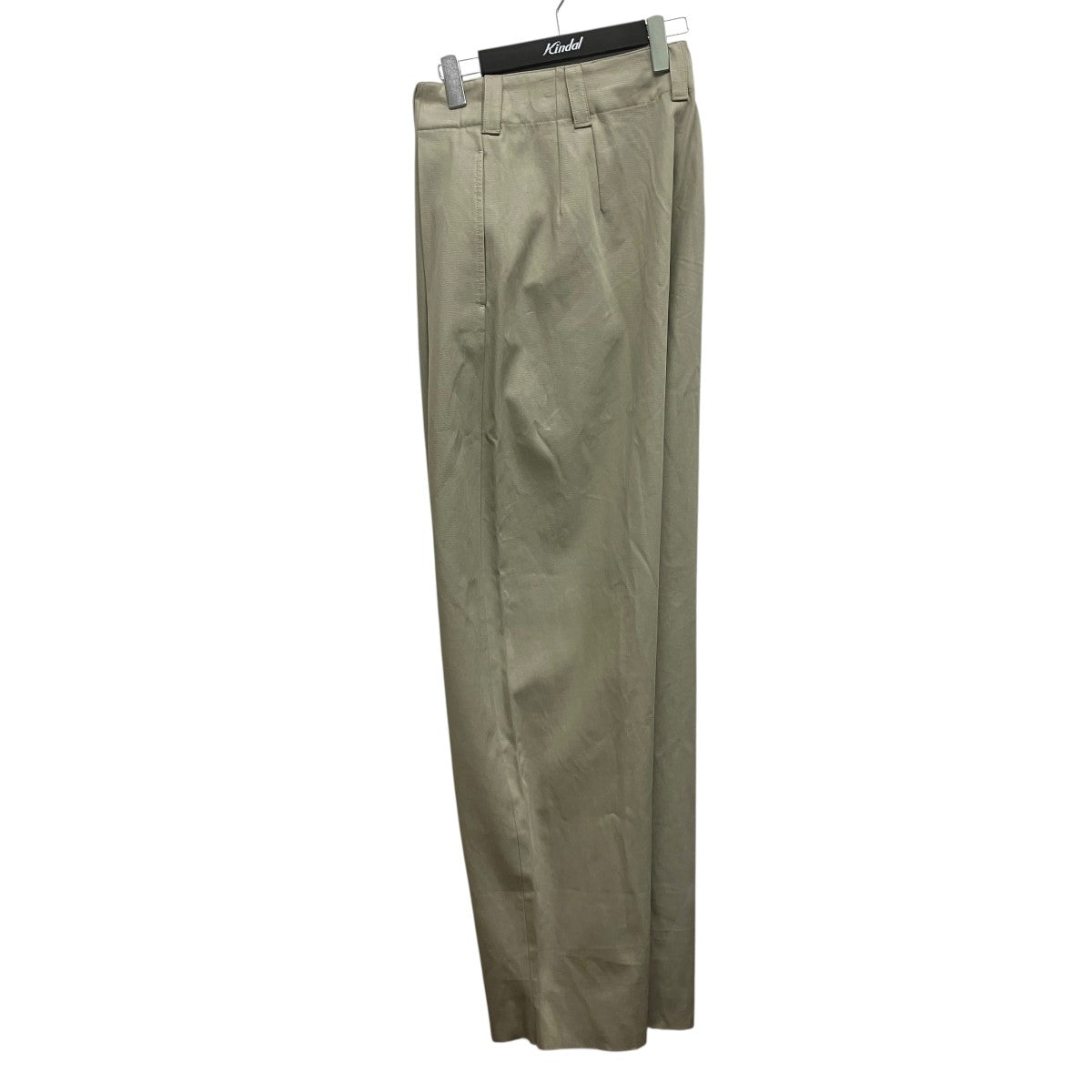 Twill Pleated Pants2タックトラウザーパンツ759372 V2T10