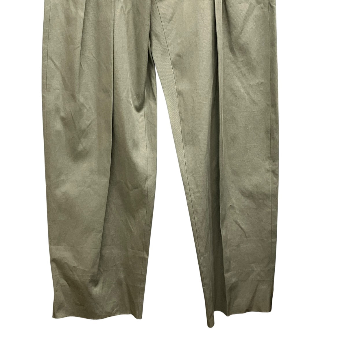 Twill Pleated Pants2タックトラウザーパンツ759372 V2T10