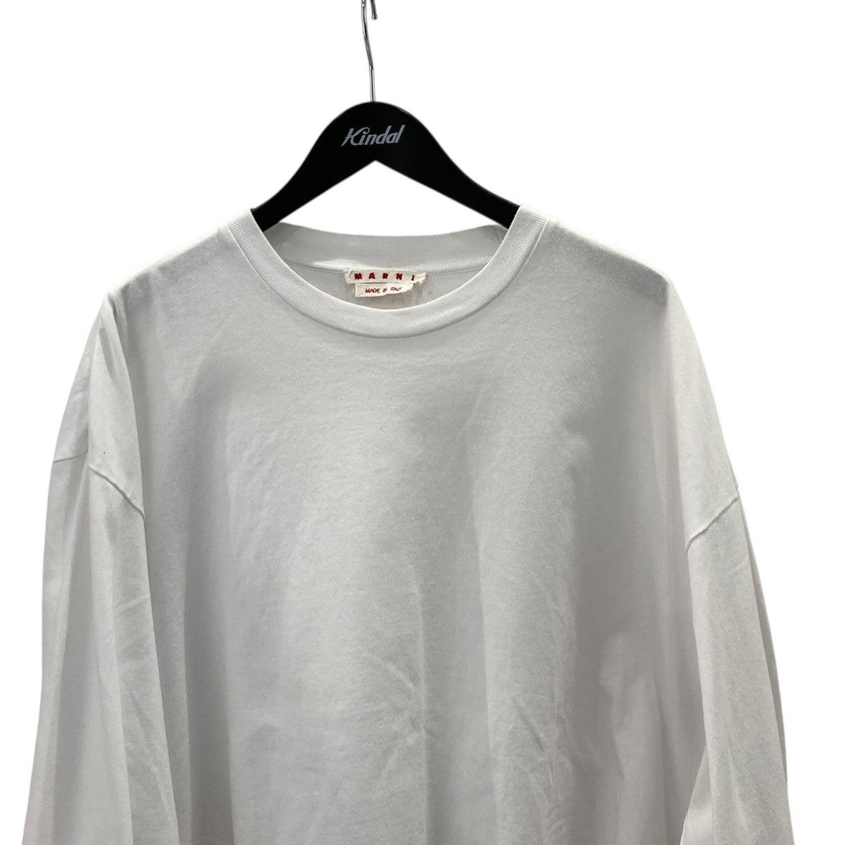 MARNI 25SSオーバーサイズロングスリーブTシャツ／カットソーHUMU0325X0 古着・中古-2枚目のアイテム画像