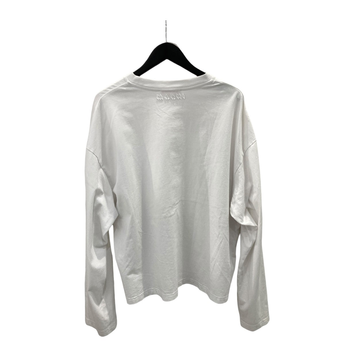 MARNI 25SSオーバーサイズロングスリーブTシャツ／カットソーHUMU0325X0 古着・中古-3枚目のアイテム画像