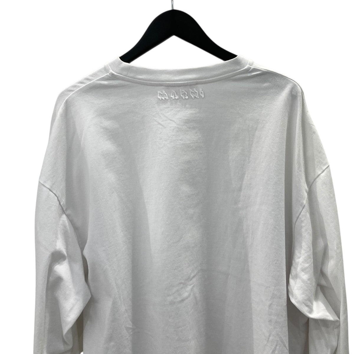MARNI 25SSオーバーサイズロングスリーブTシャツ／カットソーHUMU0325X0 古着・中古-4枚目のアイテム画像