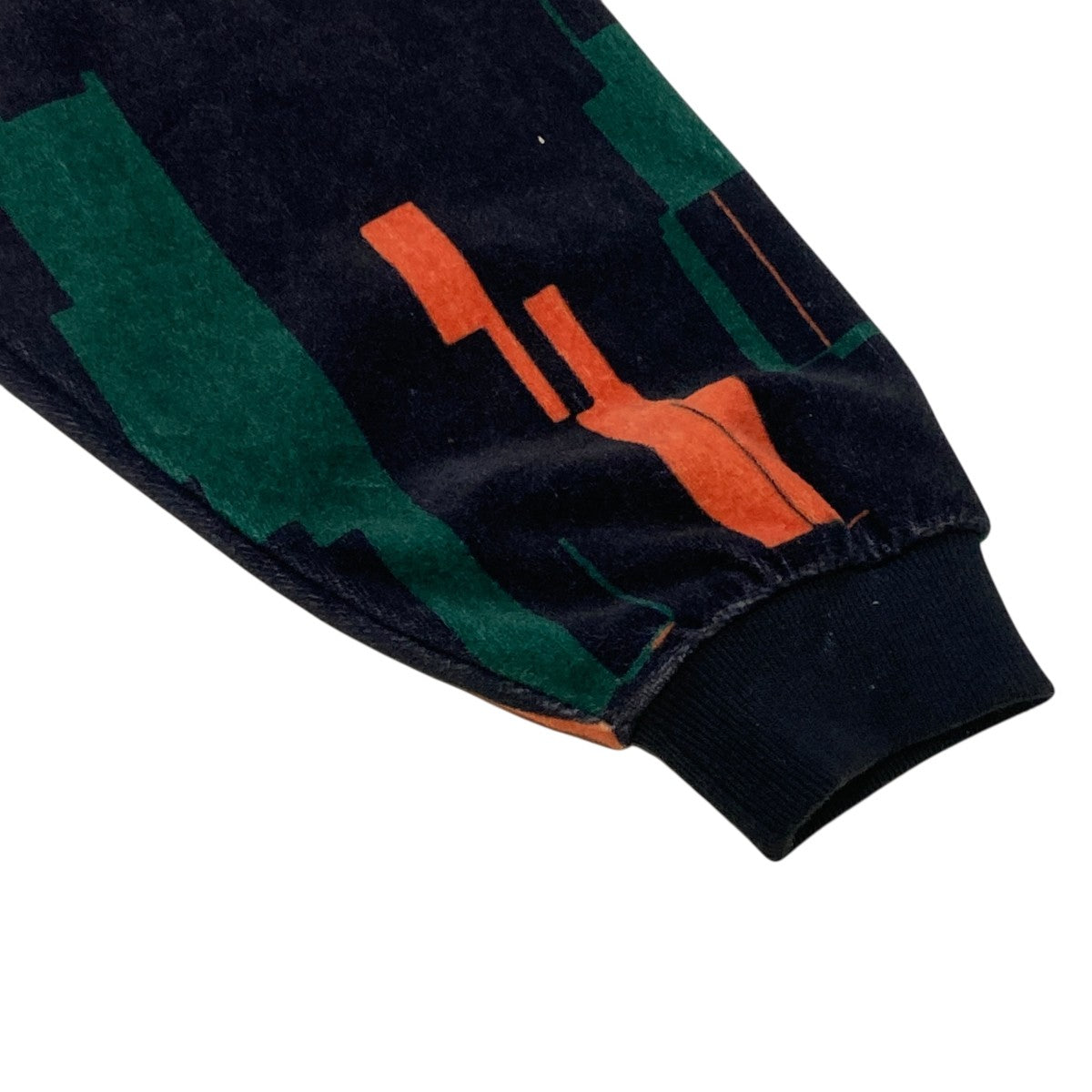 25AWNOISE VELOUR HOODIE総柄ベロアパーカーFW25-SW04