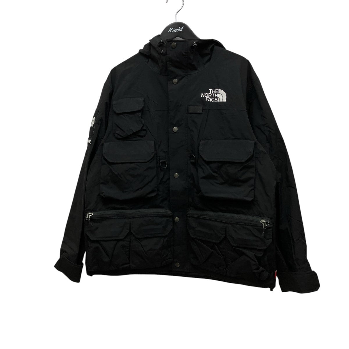 Supreme×THE NORTH FACE 20SSCargo Jacket BlackロゴカーゴジャケットNP02001I 古着・中古-1枚目のアイテム画像