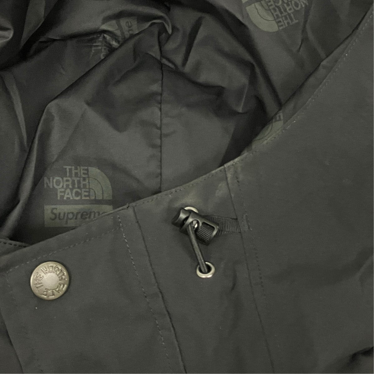 Supreme×THE NORTH FACE 20SSCargo Jacket BlackロゴカーゴジャケットNP02001I 古着・中古-8枚目のアイテム画像