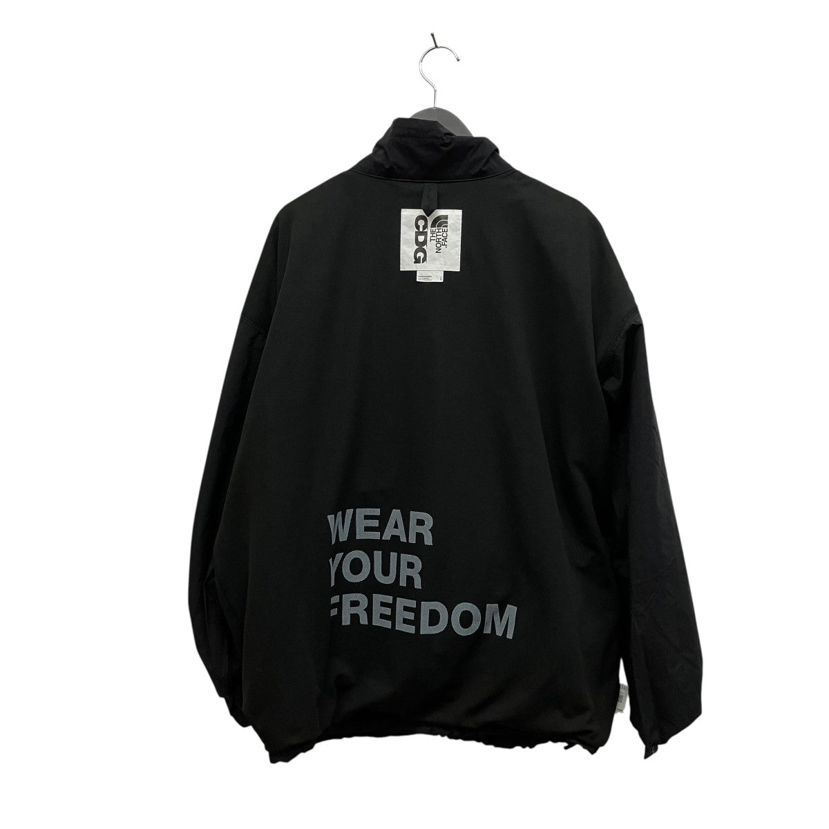 24AWDome Wind Jacket TNF BlackリバーシブルナイロンジャケットNP52424CD