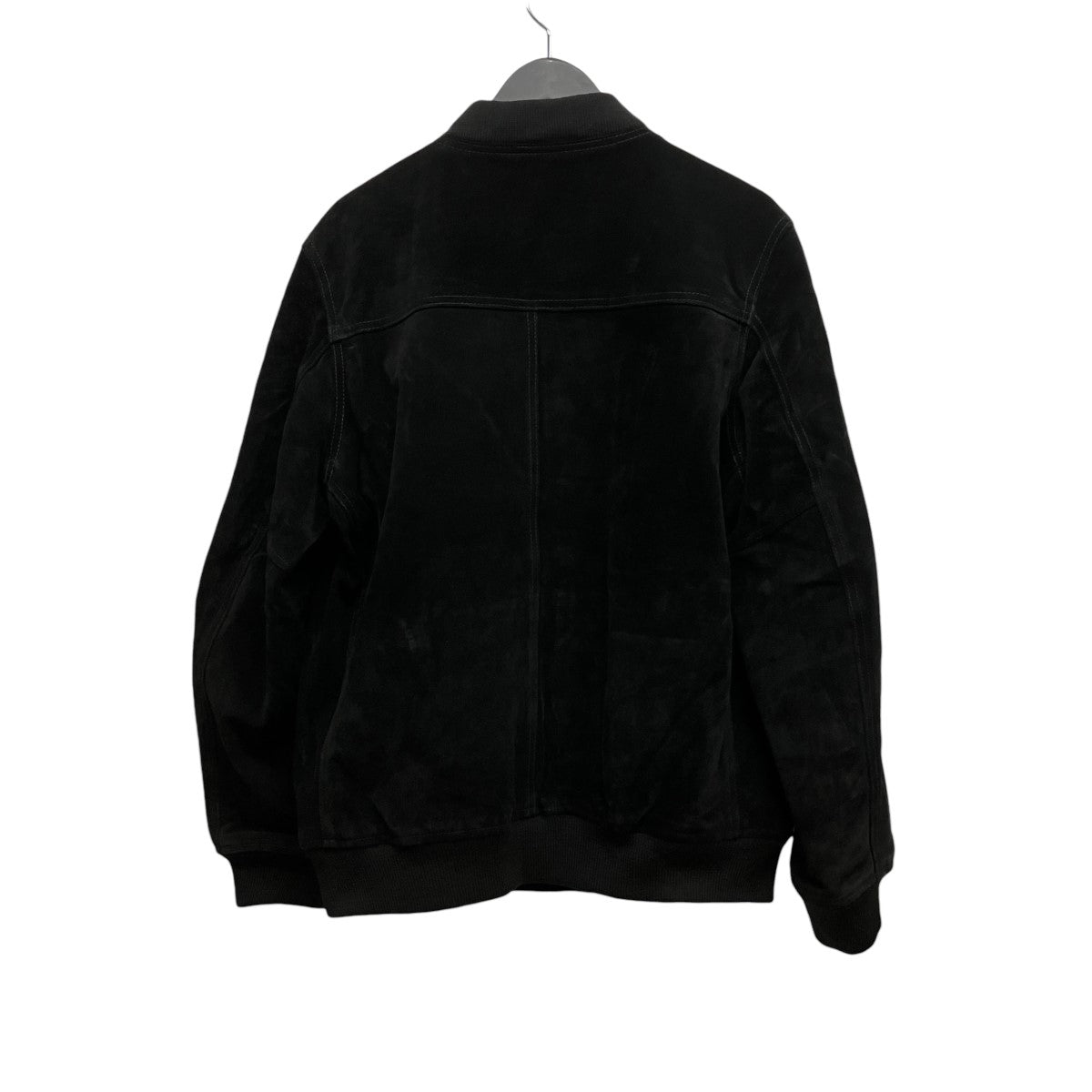 14SSSuede Bomber Jacket Blackスウェードレザーボンバージャケット1611304015