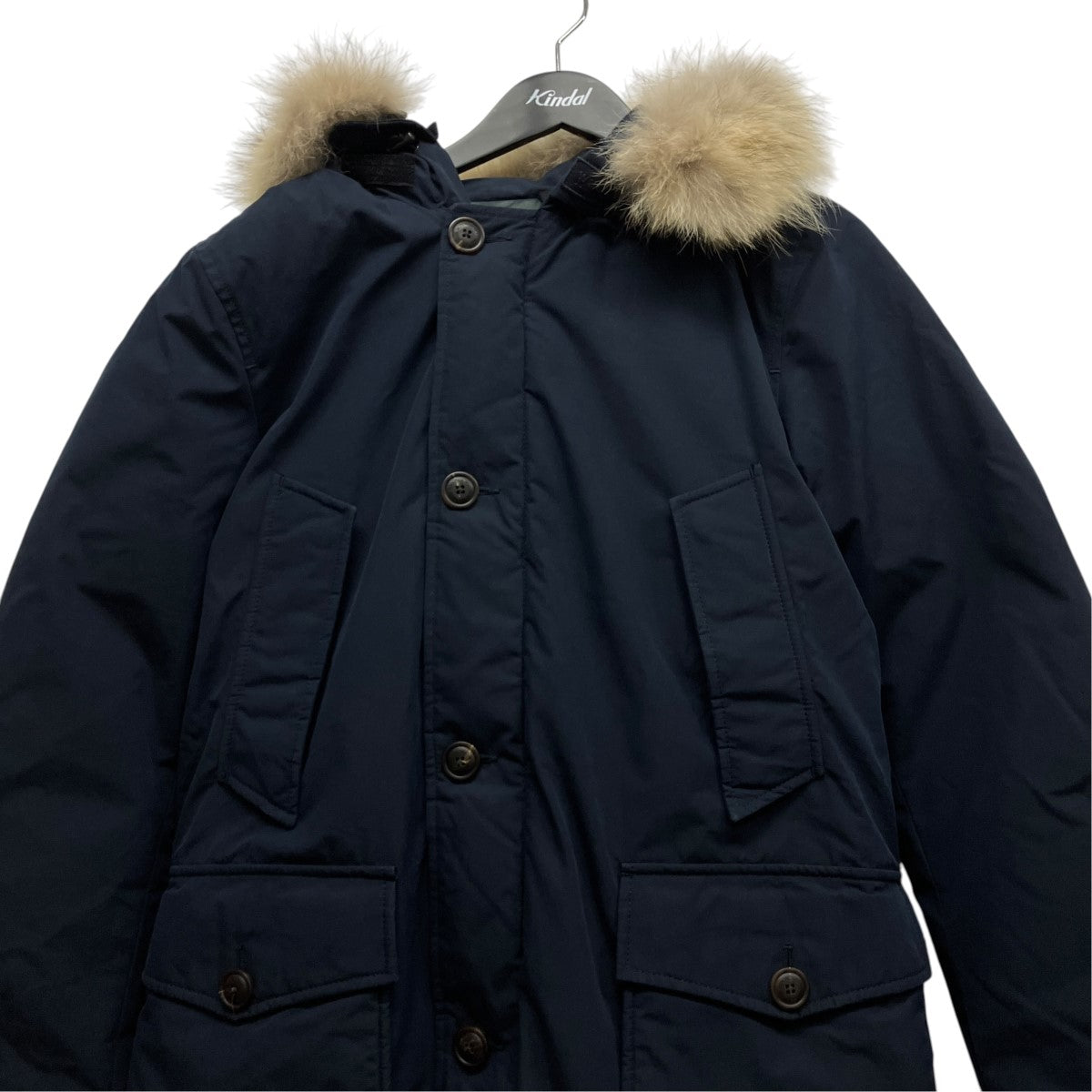 WOOLRICH コヨーテファーダウンジャケット1402057 古着・中古-3枚目のアイテム画像