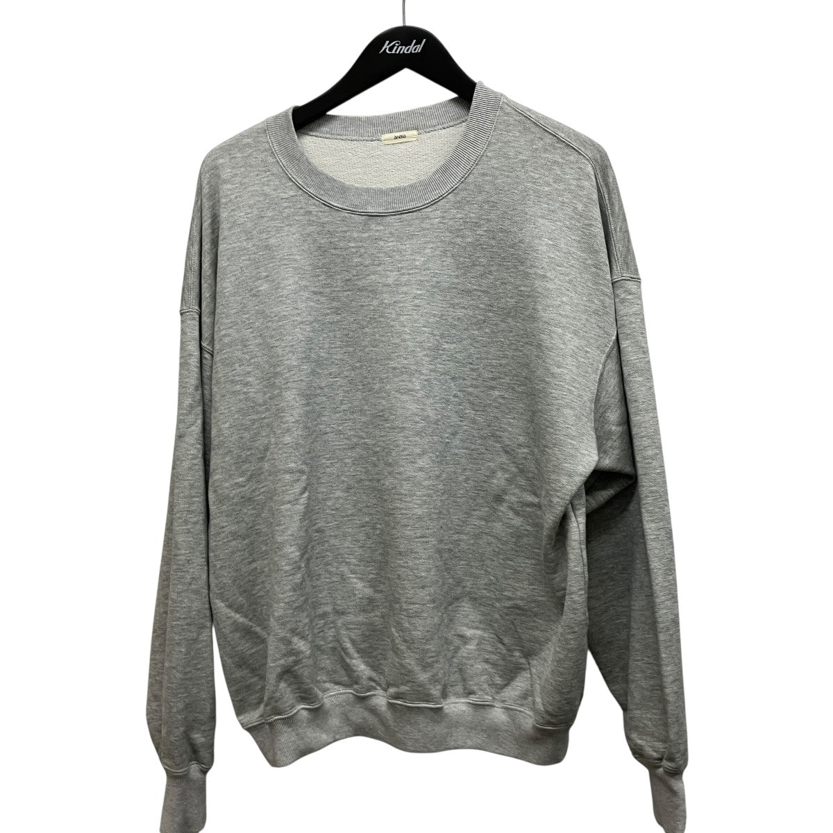 supima aging cotton crew neck sweatshirtスウェットトレーナーaws5-cs002
