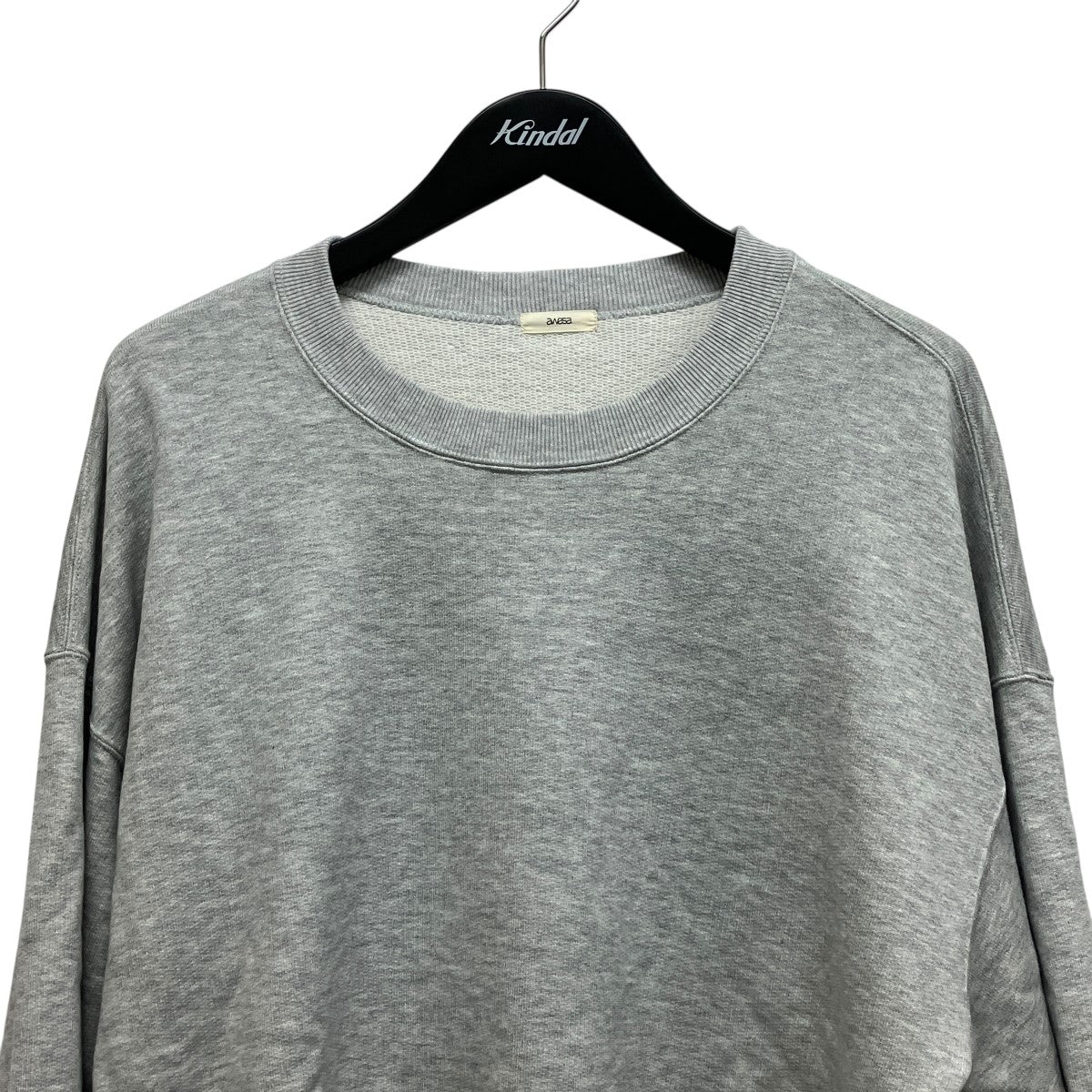 supima aging cotton crew neck sweatshirtスウェットトレーナーaws5-cs002