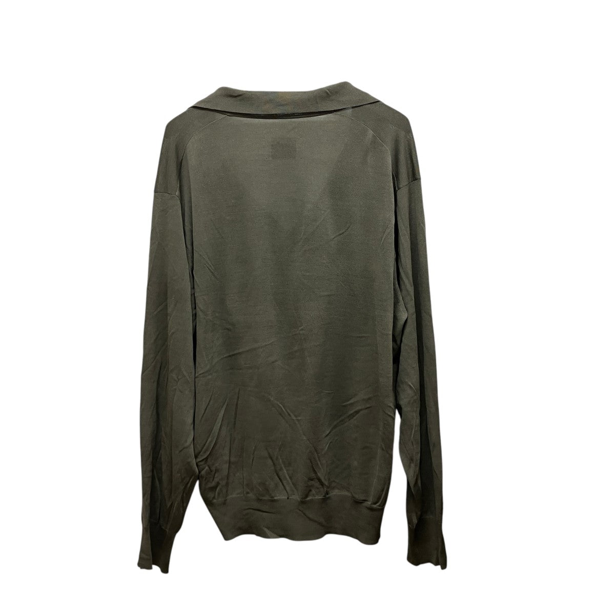 stein WOOL SILK KNIT SKIPPER LSシルク混スキッパーニットST.1314 古着・中古-2枚目のアイテム画像