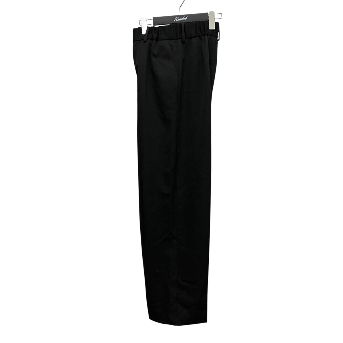Prince Of Wales Wool Trousersイージーワイドスラックス750027