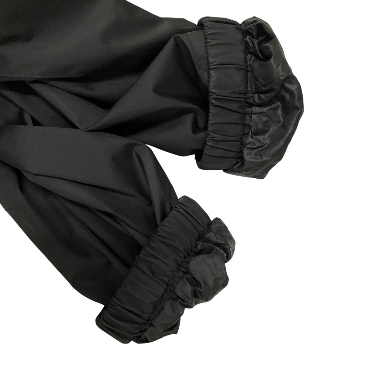 HARD TWIST POLYESTER SATIN LAMINATE ZIP BLOUSONジップアップナイロンジャケットA24SB02SL