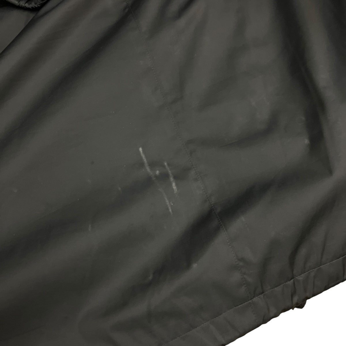 HARD TWIST POLYESTER SATIN LAMINATE ZIP BLOUSONジップアップナイロンジャケットA24SB02SL