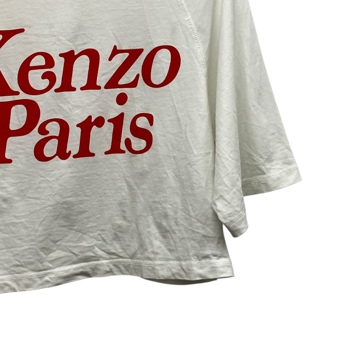 KENZO×Verdy クロップドロゴプリントTシャツFE52TS1104SG FE52TS1104SG