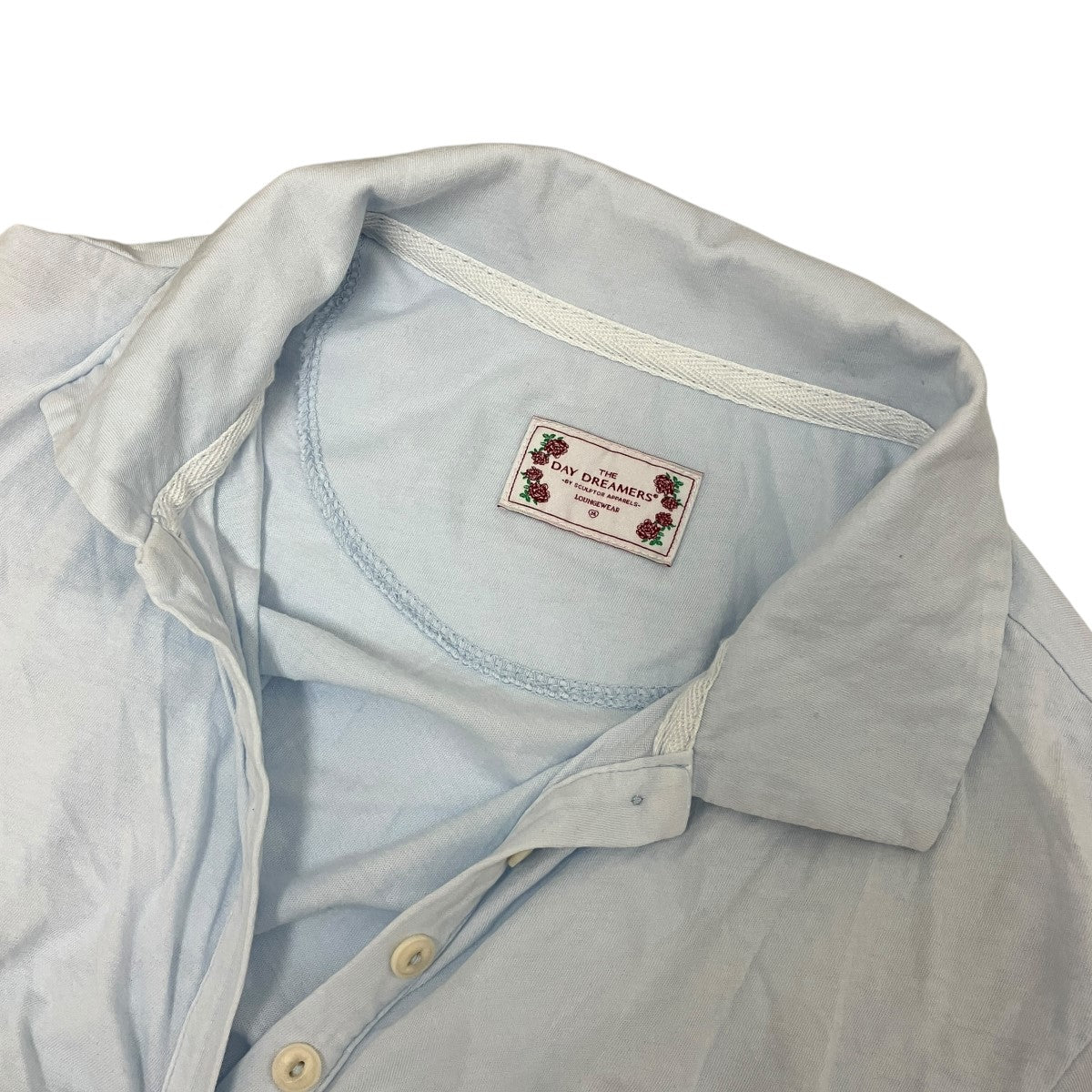 Shirring Tennis Dressパフスリーブポロシャツ