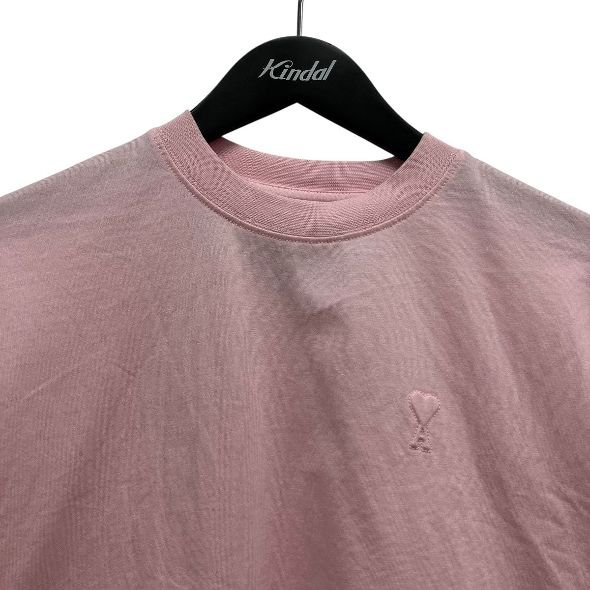 AMI PARIS(アミパリス) クロップド3DロゴプリントTシャツFTS356.724