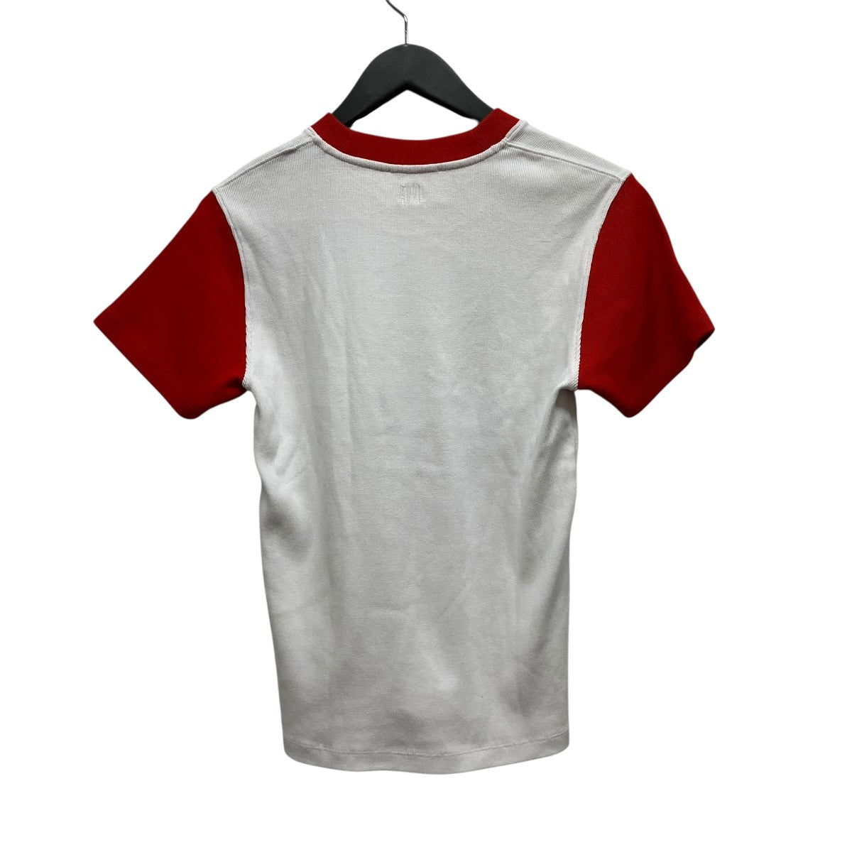 ロゴ刺しゅうバイカラーニットTシャツUTS005.JE0010
