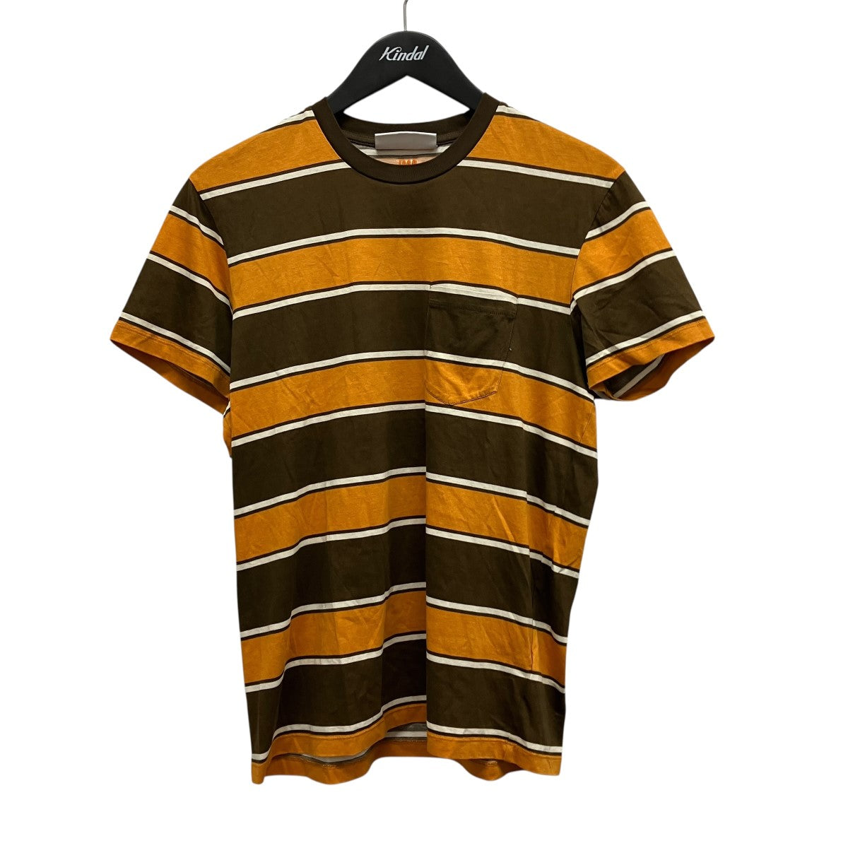 バック刺しゅうロゴボーダーTシャツE17J108.711