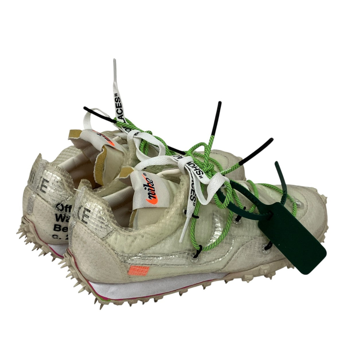 NIKE×OFFWHITE Waffle RacerスニーカーCD8180-100 古着・中古-2枚目のアイテム画像