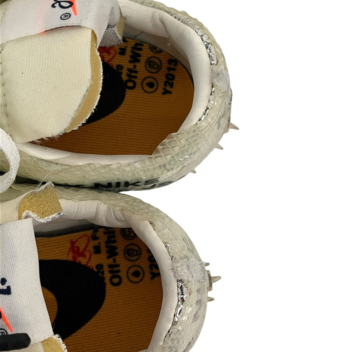 NIKE×OFFWHITE Waffle RacerスニーカーCD8180-100 古着・中古-4枚目のアイテム画像