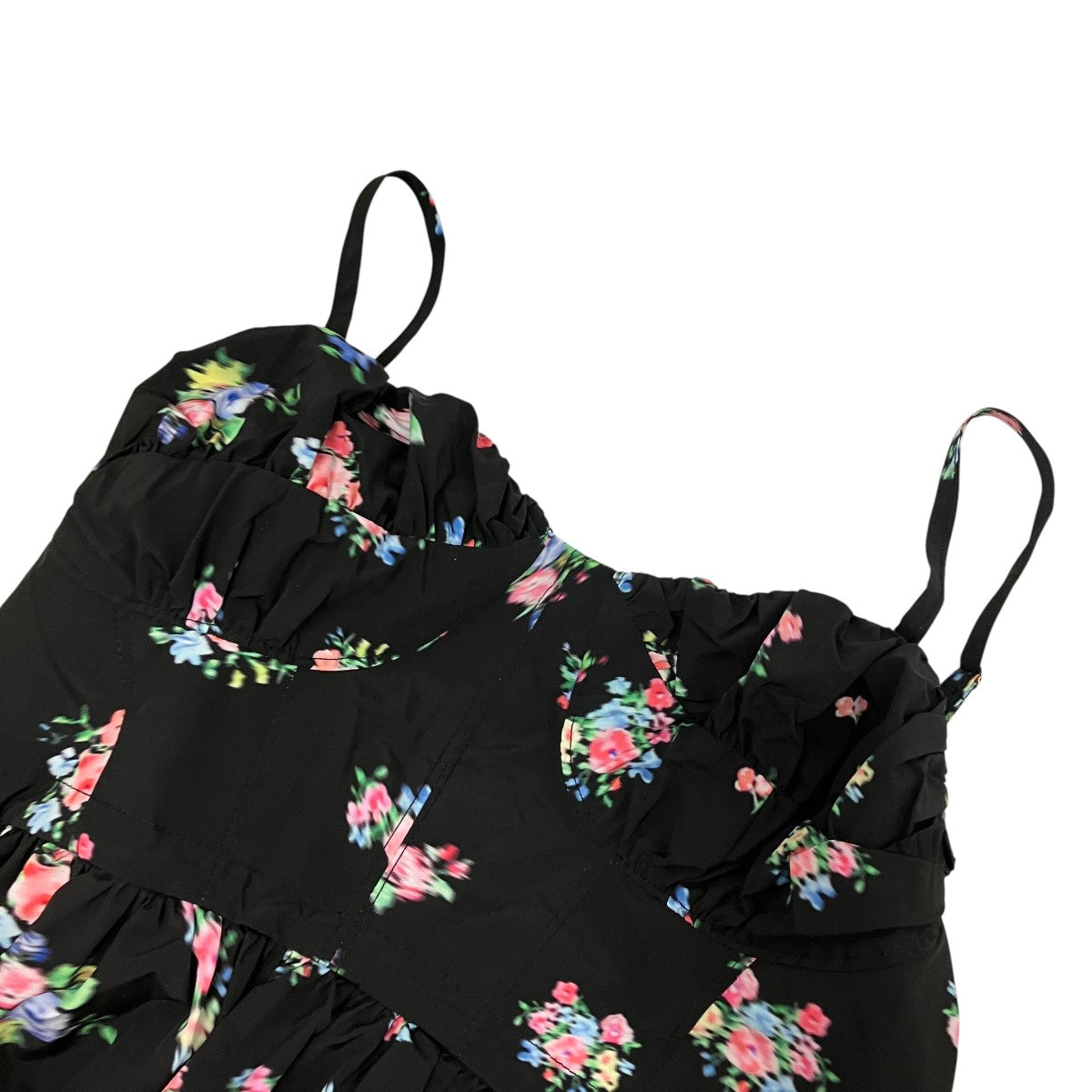 Balloon flower cami tunic花柄バルーンキャミチュニック