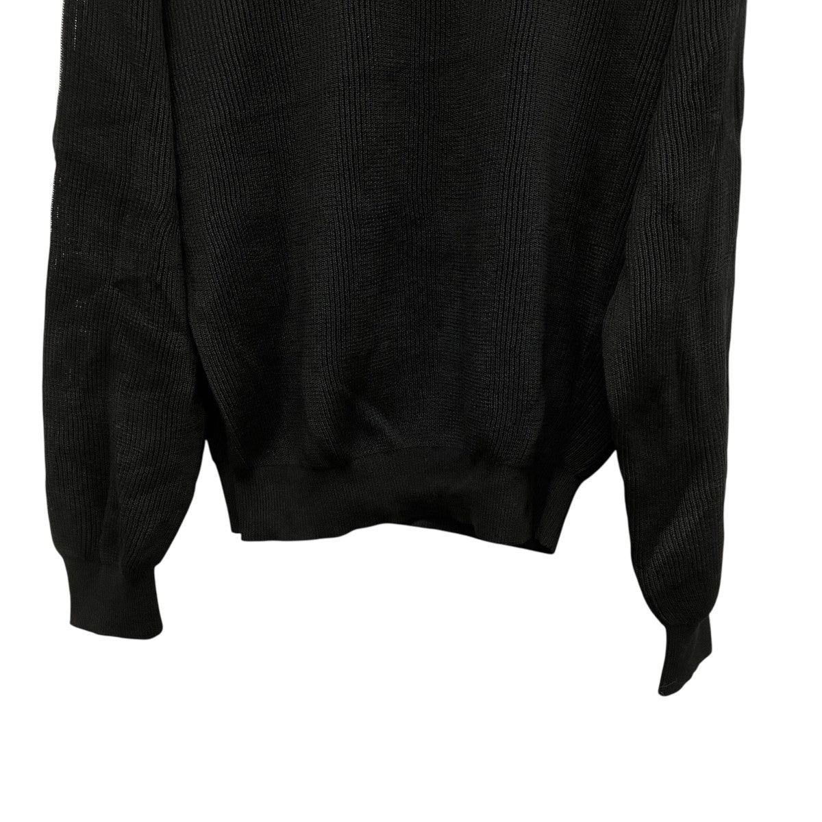 FLAT YARN RIB KNIT P OフラップヤーンニットセーターA26SP01SY