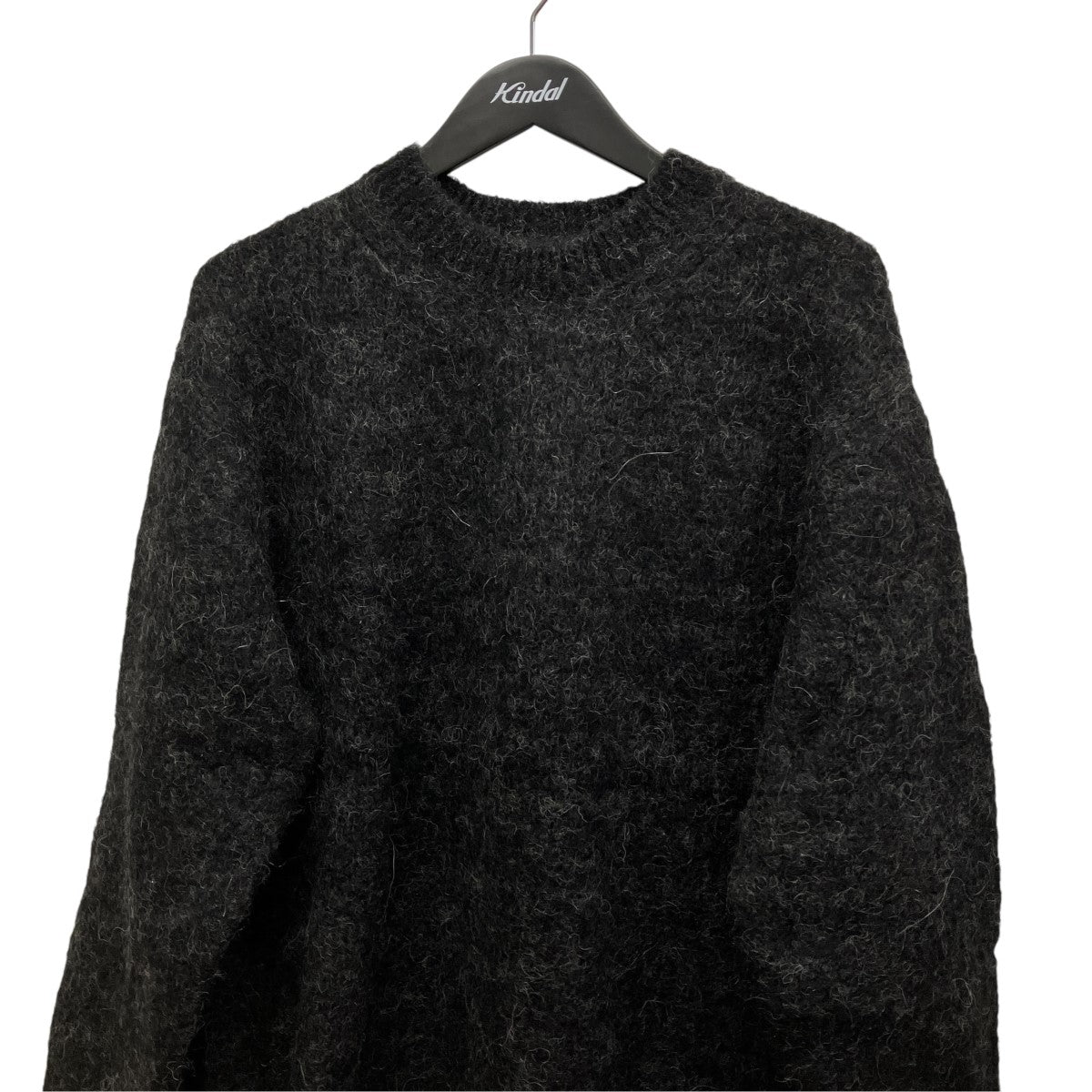 20AWALPACA WOOL SUPER LIGHT KNIT BIG P OアルパカニットセーターA20AP02AW