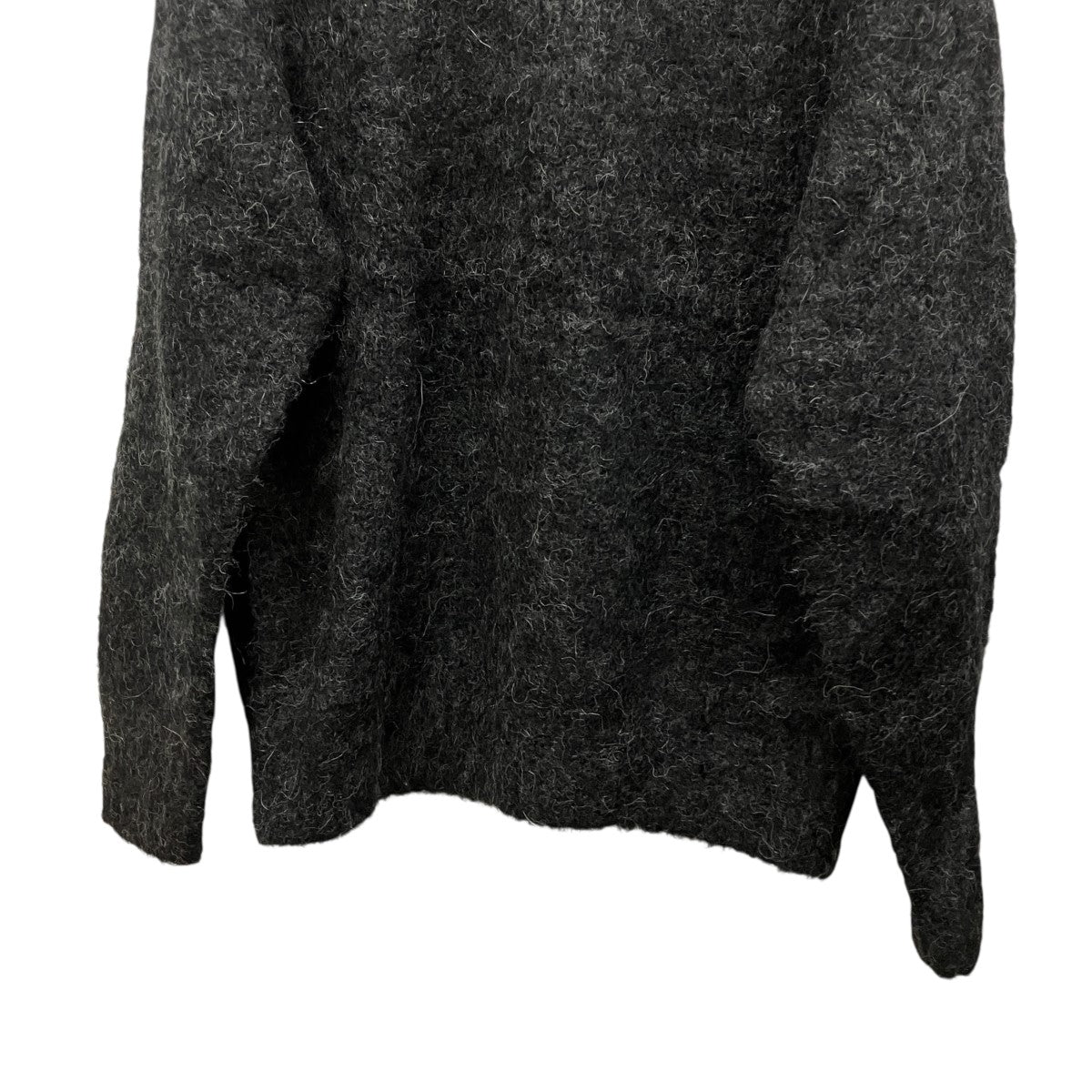 20AWALPACA WOOL SUPER LIGHT KNIT BIG P OアルパカニットセーターA20AP02AW
