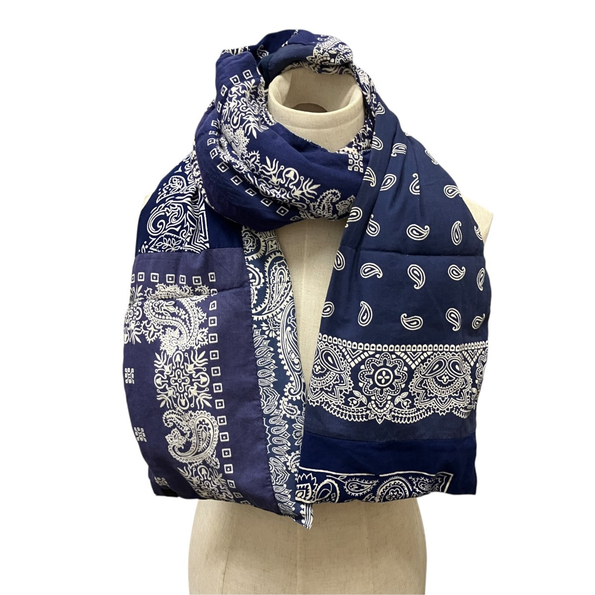 ICT DOWN MUFFLER BANDANAバンダナダウンマフラー