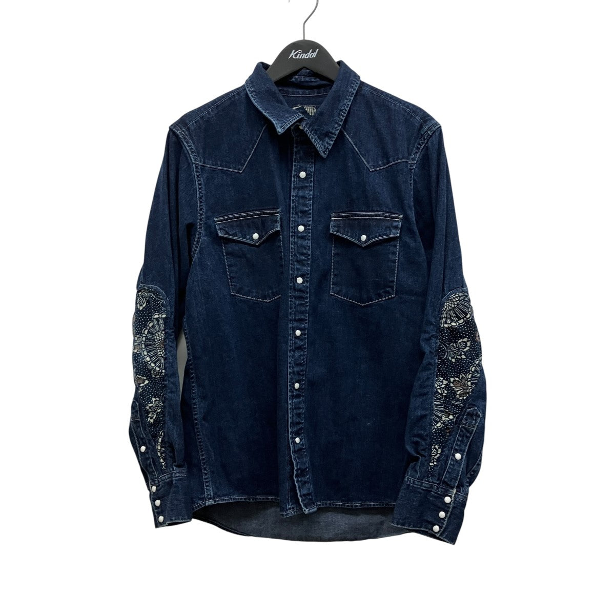 ICT ALBACORE SHIRT DMGD denimデニムシャツ0223905007001