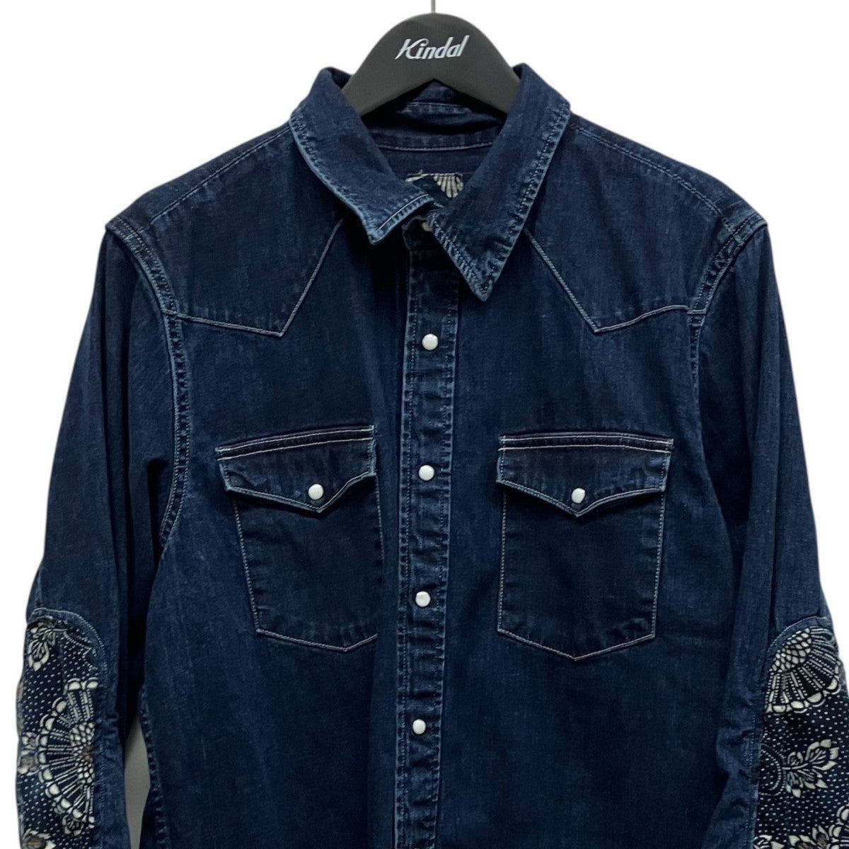 ICT ALBACORE SHIRT DMGD denimデニムシャツ0223905007001