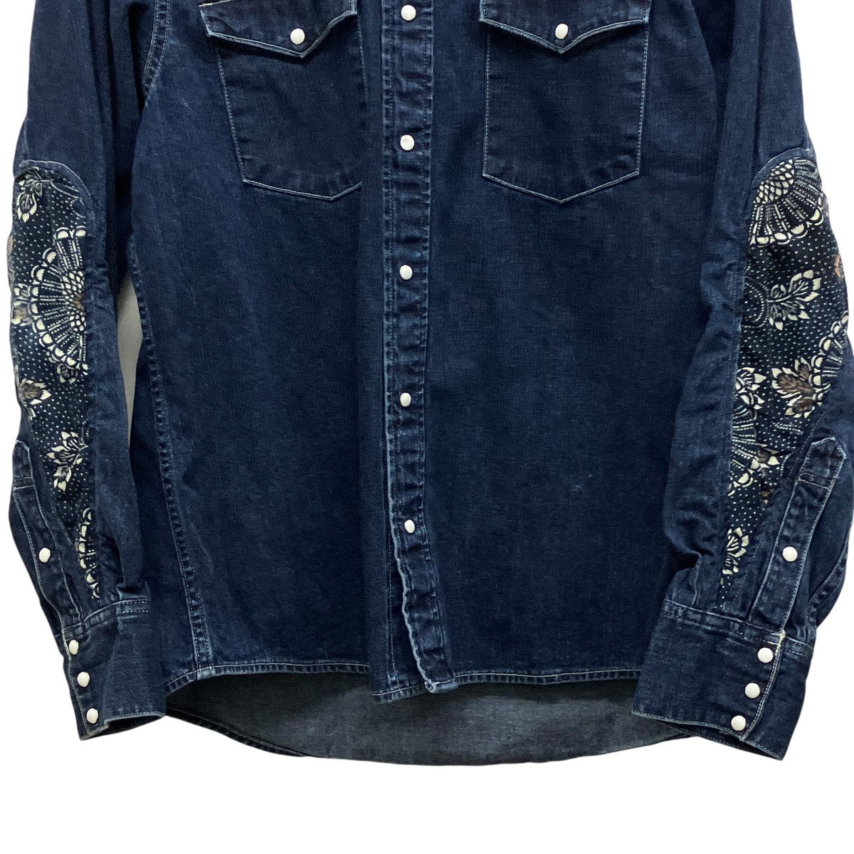ICT ALBACORE SHIRT DMGD denimデニムシャツ0223905007001