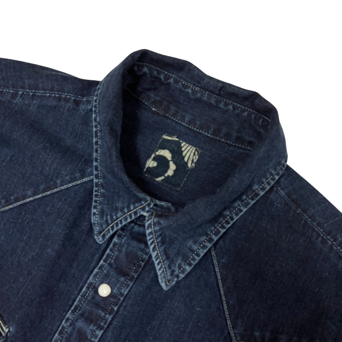 ICT ALBACORE SHIRT DMGD denimデニムシャツ0223905007001