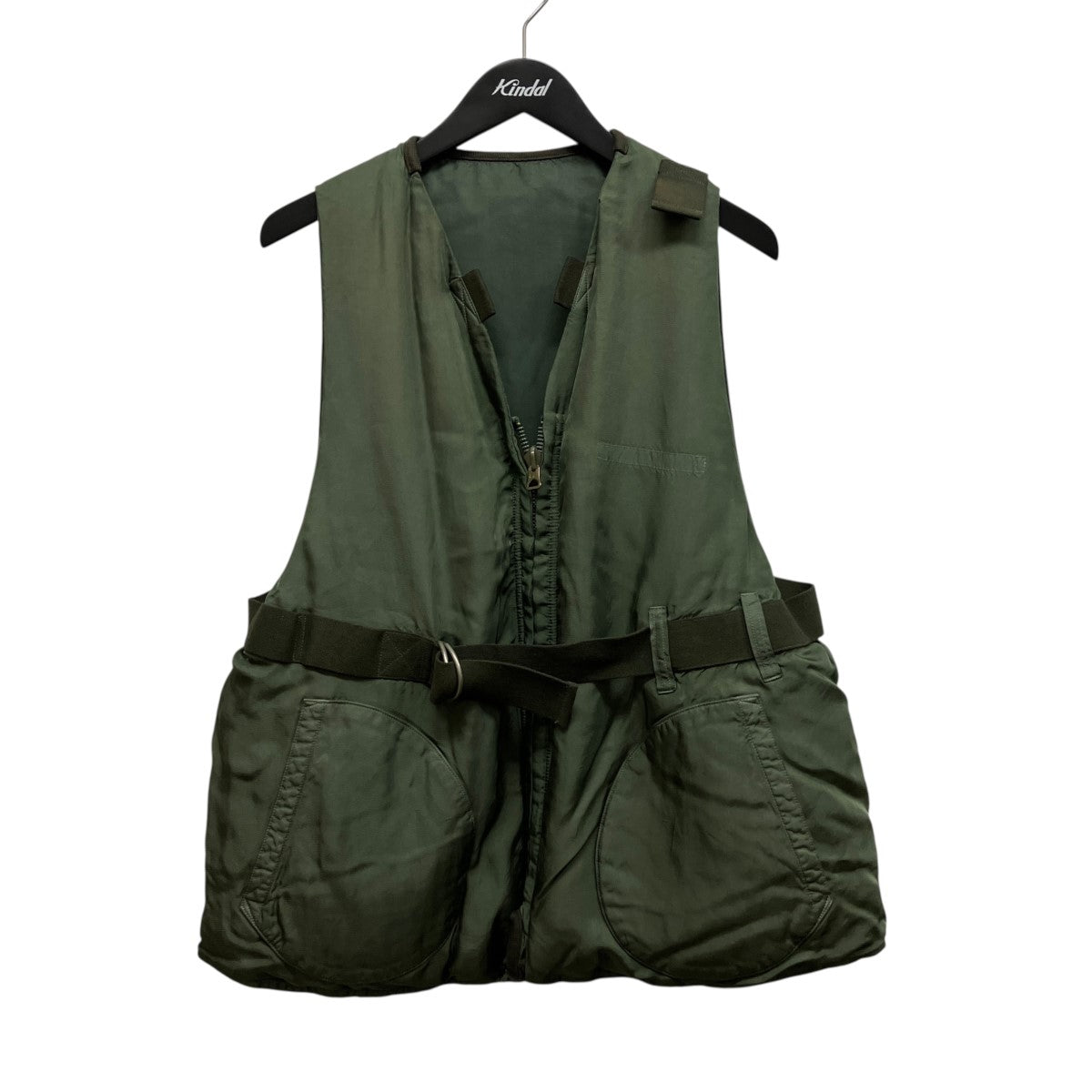 CONTRARY DEPT HARRIER DOWN VESTリバーシブルミリタリーダウンベスト0522905013001